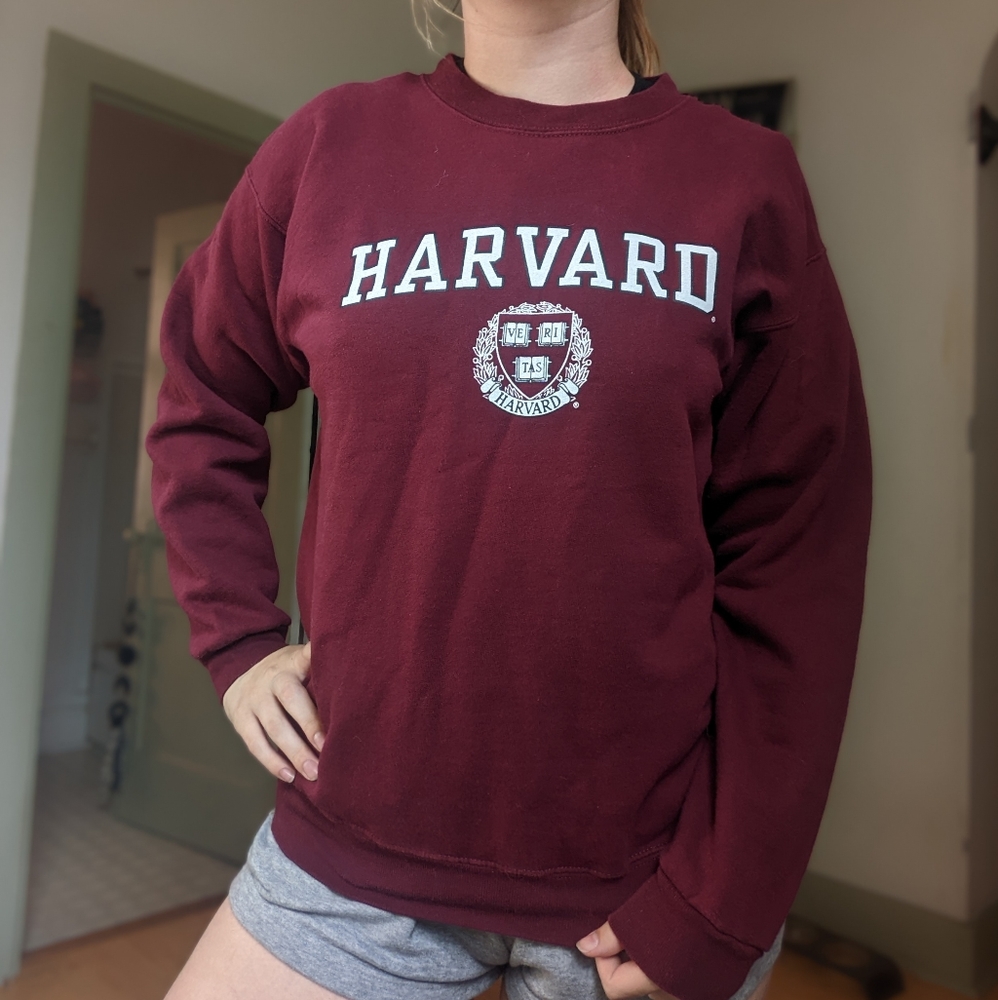 Harvard Maroon College Sweatshirt